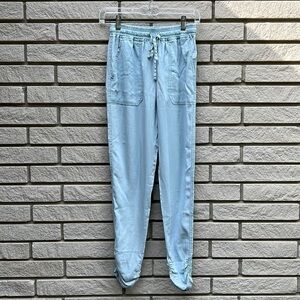 Thread and Supply Lightweight Tencel Chambray Joggers XXS